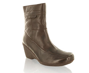 Hush Puppies Wedge Ankle Boot