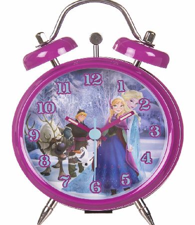 Husky Disney Frozen Mini Twin Bell Alarm Clock