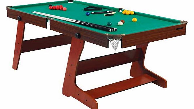 6ft Folding Snooker and Pool Table