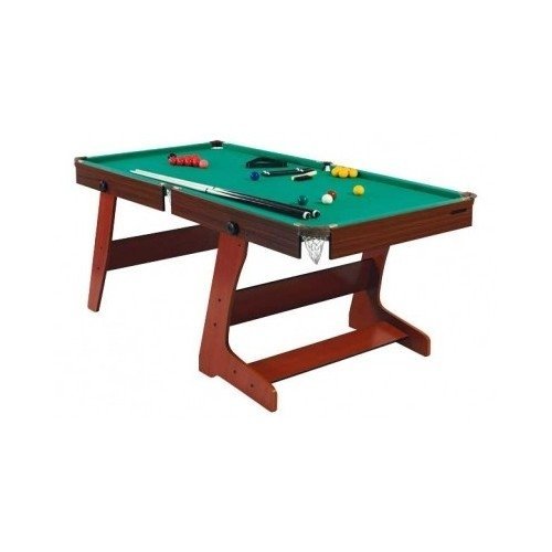 Hy-Pro Folding Snooker and Pool Table Green Hy-Pro 6ft. An Excellent Addition to Your Indoor Games for Both Adults and Kids