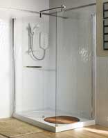 Hydrolux Walk In Shower Enclosure with Acrylic Tray
