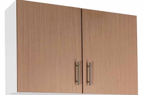 Hygena Athina 1000mm Wall Unit - Oak
