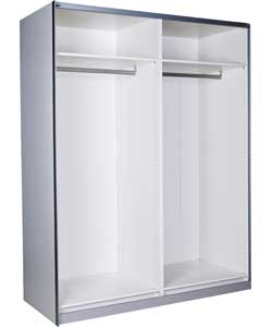 Chicago 1600mm Wardrobe Carcass - White