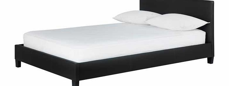 Hygena Constance Double Bed Frame - Chocolate