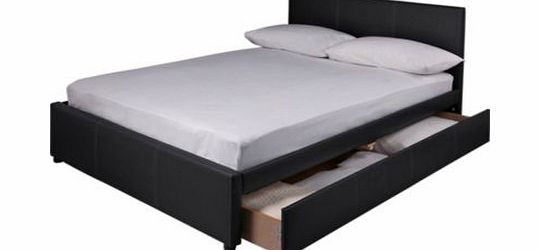Hygena Harriette Small Double Bed Frame - Black