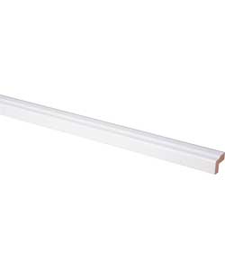 Hygena Imola 2400mm Cornice - White Gloss