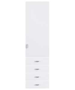 Hygena Kids Modular Gloss Half Door and Drawers