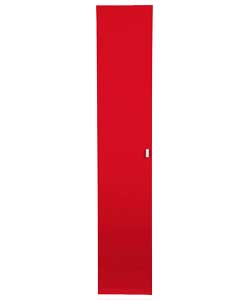 Hygena Kids Modular Single Wardrobe Door - Red