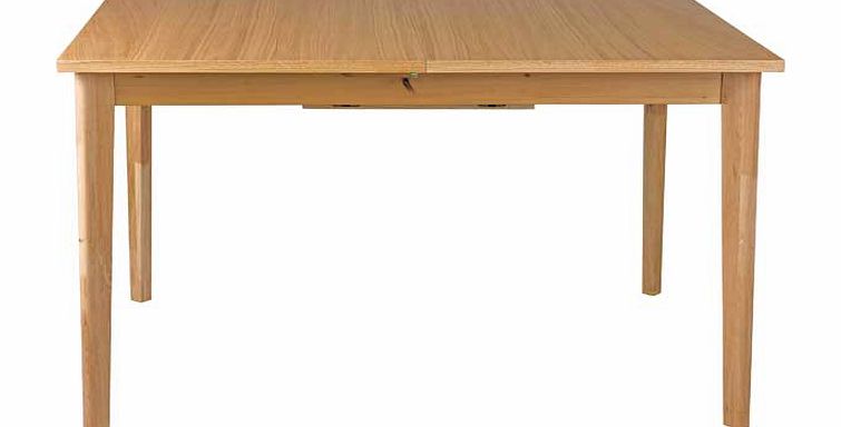 Hygena Merrick Oak Extendable Dining Table