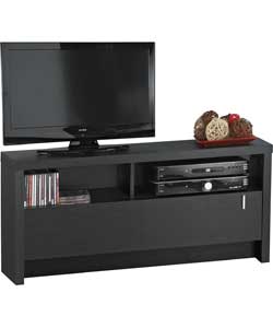 Hygena Misaki TV Unit - Black Wood Effect