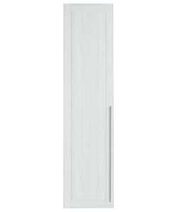 Hygena Modular Wardrobe Door - White Panelled