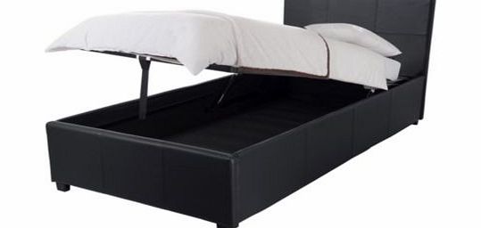 Hygena Montague Ottoman Single Bed Frame - Black