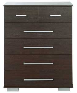 Hygena Ontario Chest of Drawers 4   2 - Walnut