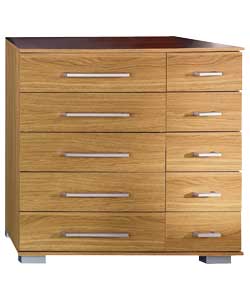 Ontario Chest of Drawers 5 + 5 - Oak