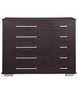 Hygena Ontario Chest of Drawers 5   5 - Walnut