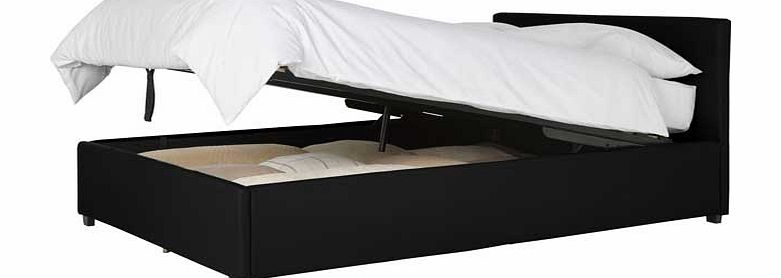 Hygena Sheridan Double Ottoman Bed Frame - Black