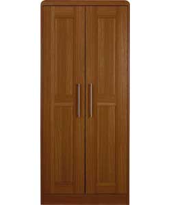 Hygena Strand Assembled 2 Door Wardrobe - Walnut