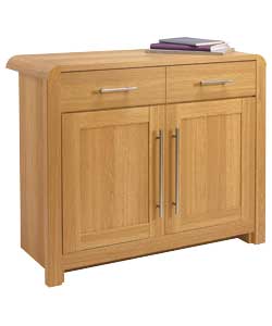 Hygena Strand Oak 2 Door 1 Drawer Sideboard