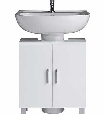 Hygena Under Sink Storage Unit - White Gloss