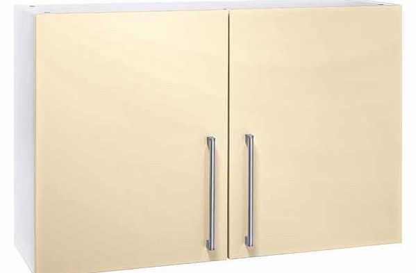 Hygena Valencia 1000mm Kitchen Wall Unit - Cream