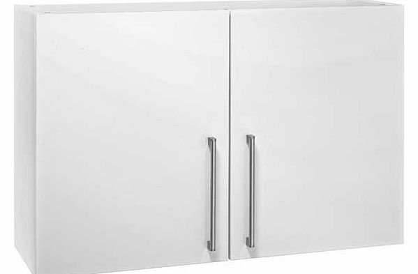 Hygena Valencia 1000mm Kitchen Wall Unit - White