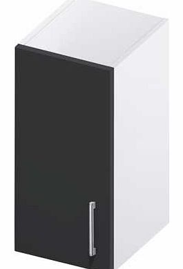 Hygena Valencia 300mm Kitchen Wall Unit - Black