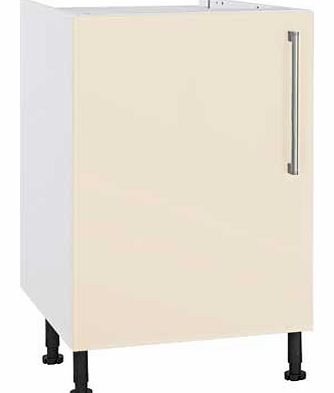 Hygena Valencia 500mm Kitchen Base Unit - Cream
