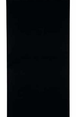 Hygena Wall End Kitchen Panel - Black Gloss