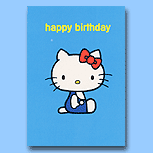 Hype Associates Kitty Happy Birthday