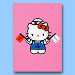 Kitty`s Flag Birthday