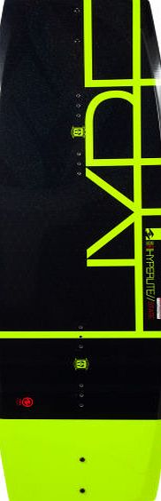 Hyperlite Mens Hyperlite State 2.0 Wakeboard - Black/ Green