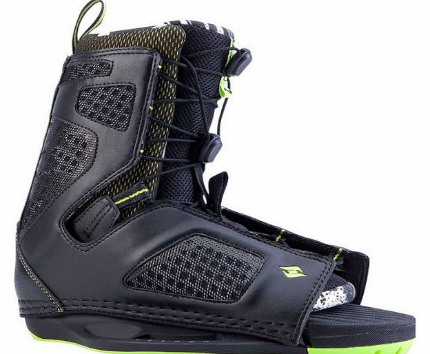 Hyperlite Mens Hyperlite Team Open Toe Wakeboard Binding