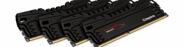 HyperX Beast DDR3 1866 MHz DIMM 32 GB Memory Kit (4 x 8 GB) - XMP Ready