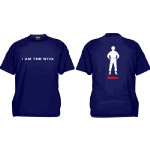 am the Stig T Shirt - Blue