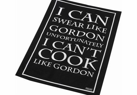I Can Swear Like Gordon Tea Towel 5163