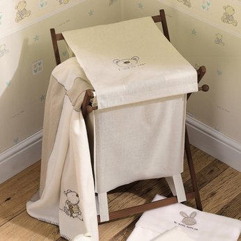 Laundry Basket in Dark Finish