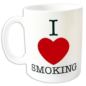 I Love Smoking Mug
