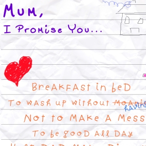 I Promise You Personalised Poster