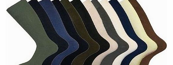 i-smalls Ltd Mens Cotton-Lycra Comfy Grip Top Soft Casual Everyday Socks 6 Pack UK 6-11 Mixed Fashion