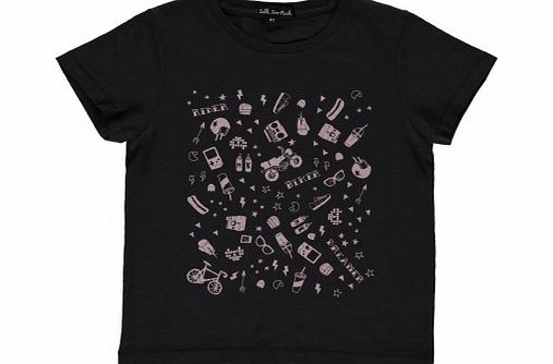 I talk too much Dreamer Elvis T-shirt Mid grey `2 years,4