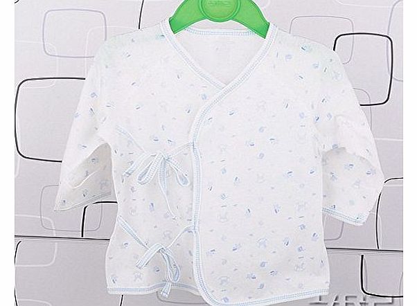 iainswan Boneless newborn baby cotton sewing sack seasons baby Pyjamas Underwear for men and women tracksuit m blue flowers 6-9 months