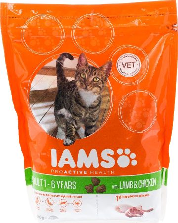IAMS, 2102[^]0138503 Adult Dry Cat Food Lamb Flavour