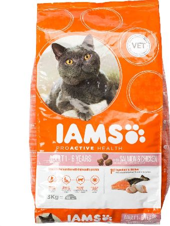 IAMS, 2102[^]0138497 Cat Salmon and Chicken