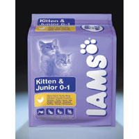 Iams Kitten and Junior Chicken 10kg