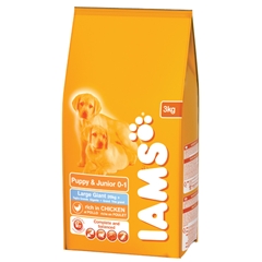 Iams Large Breed Complete Puppy Food with Chicken 15kg