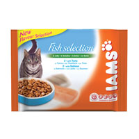 iams Select Bites Fish selection 28 x 100g pack