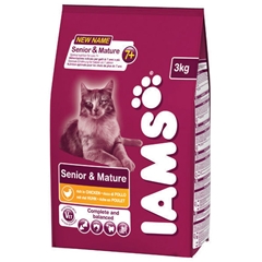 Senior / Mature Complete Cat Food with Chicken 3kg
