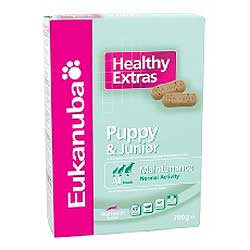 Iams UK Ltd Eukanuba Puppy Healthy Extras Biscuits 700g (SAVE 50P)