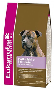 Iams UK Ltd Eukanuba Pure Breed - Staffordshire Bull Terrier 2.5kg