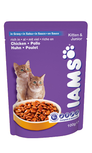 Iams UK Ltd Iams Select Bites Kitten 10 x 100g
